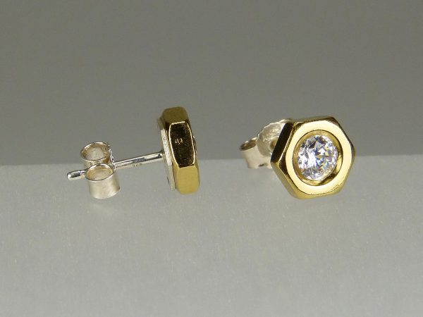 Ohrstecker Mutter-Zirkonia - Mechthild von Klipstein